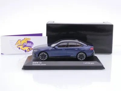Preview: Minichamps 410024100 # BMW i5 G60 Limousine Baujahr 2024 " blaumetallic " 1:43