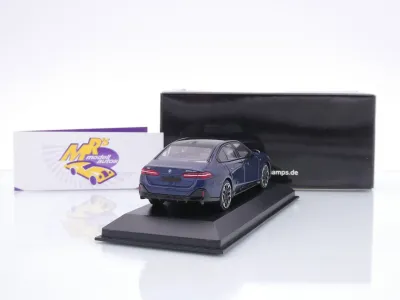 Preview: Minichamps 410024100 # BMW i5 G60 Limousine Baujahr 2024 " blaumetallic " 1:43