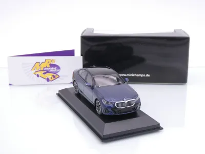 Preview: Minichamps 410024100 # BMW i5 G60 Limousine Baujahr 2024 " blaumetallic " 1:43