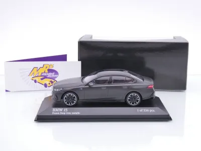 Preview: Minichamps 410024101 # BMW i5 G60 Limousine Baujahr 2024 " mattgraumetallic " 1:43