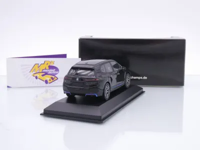 Preview: Minichamps 410024301 # BMW iX M70 I20 xDrive Baujahr 2022 " schwarzmetallic " 1:43