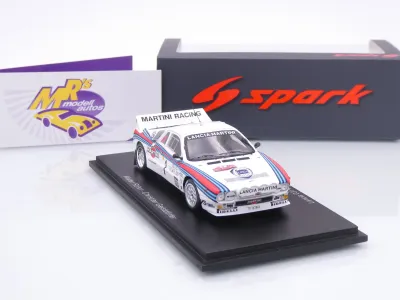 Preview: Spark S9108 # Lancia 037 #1 Win Rallye Monte Carlo 1983 " Martini Racing / Walter Röhrl " 1:43