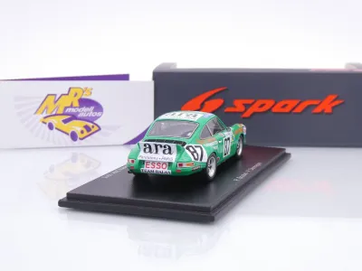Preview: Spark S9812 # Porsche 911 Carrera RS #87 20th 24h Le Mans 1975 " Porsche Ecuire Tours Auto " 1:43