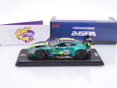 Preview: Spark SB869 # Aston Martin Vantage AMR GT3 #007 24h Spa 2025 " Comtoyou Racing " 1:43