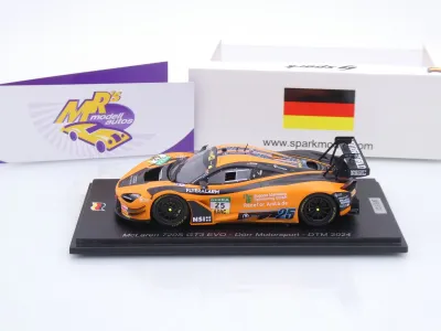 Preview: Spark SG971 # McLaren 720S GT3 EVO #25 DTM 2024 " Ben Dörr Motorsport " 1:43