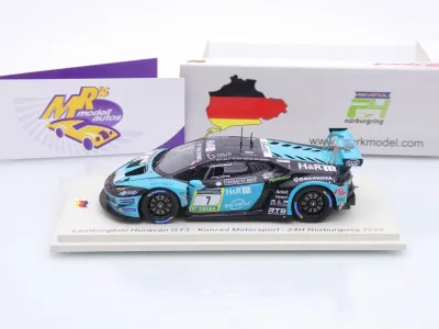 Preview: Spark SG1001 # Lamborghini Huracan GT3 #7 24h Nürburgring 2025 " Konrad Motorsport " 1:43