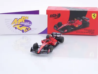 BBR Models BBRFER64023 # Ferrari SF-23 F1 #55 8th Monaco GP 2023 " Carlos Sainz " 1:64