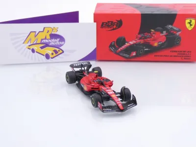 Preview: BBR Models BBRFER64023 # Ferrari SF-23 F1 #55 8th Monaco GP 2023 " Carlos Sainz " 1:64