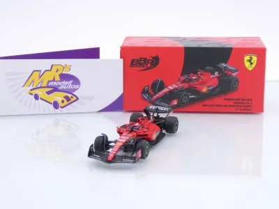 BBR Models BBRFER64022 # Ferrari SF-23 F1 #16 Monaco GP 2023 " Charles Leclerc " 1:64