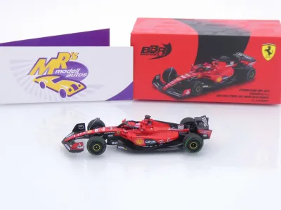 Preview: BBR Models BBRFER64022 # Ferrari SF-23 F1 #16 Monaco GP 2023 " Charles Leclerc " 1:64