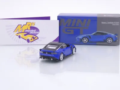 Preview: TSM MINI GT MGT01167-L # Nissan Z Fairlady Veilside 2024 LHD " dunkelblau-schwarz ( Seiran Blue ) " 1:64