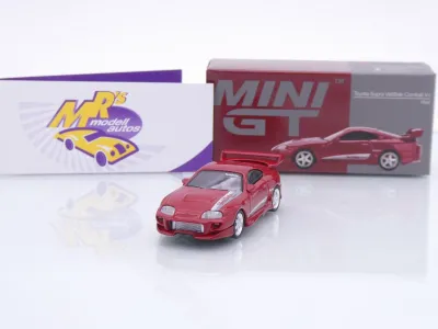 TSM MINI GT MGT01094-L # Toyota Supra MK4 A80 Veilside Combat 1994 " dunkelrot ( Combat Red ) " 1:64