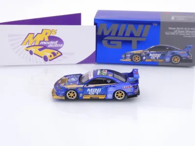 Preview: TSM MINI GT MGT01157-R # Nissan Silvia S15 LB Liberty Walk 2025 " Fausto " 1:64