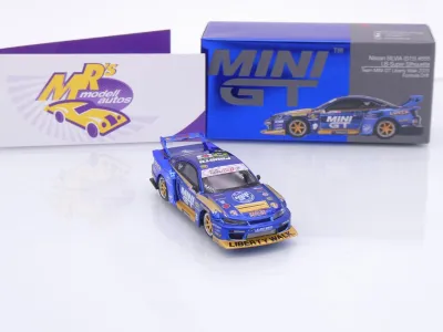 Preview: TSM MINI GT MGT01157-R # Nissan Silvia S15 LB Liberty Walk 2025 " Fausto " 1:64