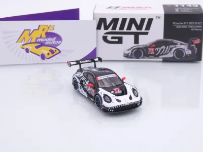 Preview: TSM MINI GT MGT01143-L # Porsche 911 GT3 R 2025 " AO Racing Skeleton REXY " 1:64