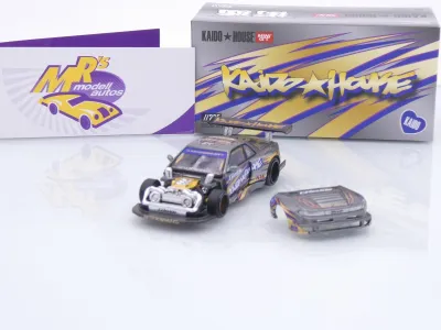 Preview: TSM MINI GT KHM235 # Nissan Silvia S13-R 1991 " Kaido House - Drift V1 " 1:64