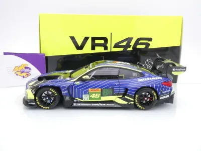 Preview: Minichamps 110252146 # BMW M4 GT3 #46 1812 km Qatar 2025 " Valentino Rossi / Team WRT " 1:18