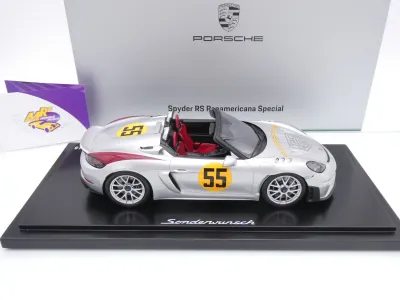Preview: Spark WAP0212160SSPY # Porsche 718 982 Spyder RS #55 2024 " Panamericana " 1:18