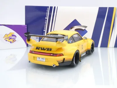 Preview: Solido S1808507 # Porsche 911 (993) RWB Rauh-Welt Baujahr 2020 " Cinderella " 1:18