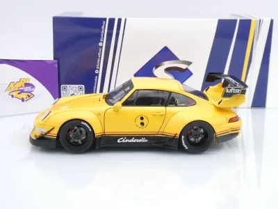 Preview: Solido S1808507 # Porsche 911 (993) RWB Rauh-Welt Baujahr 2020 " Cinderella " 1:18