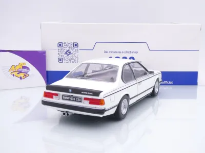Preview: Solido S1810304 # BMW 635 CSI Coupe Baujahr 1984 " Alpenweiß " 1:18