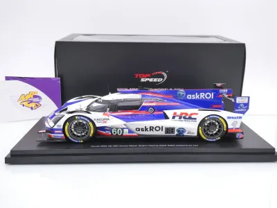 Preview: Top Speed TS0677 # Acura ARX-06 GTP #60 24h Daytona 2025 " Meyer Shank Racing " 1:18
