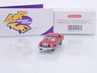 Wiking 0141 03 # Mercedes-Benz 200/8 Limousine Baujahr 1968-73 " signalrot " 1:87