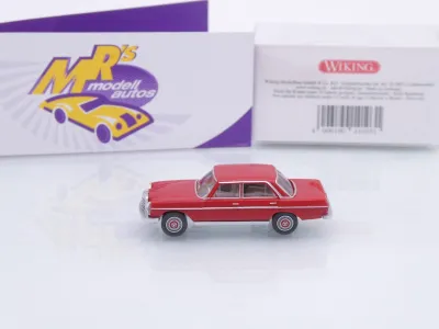 Preview: Wiking 0141 03 # Mercedes-Benz 200/8 Limousine Baujahr 1968-73 " signalrot " 1:87