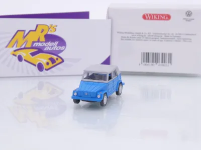 Wiking 0039 03 # Volkswagen VW 181 Kübelwagen Baujahr 1969-80 " blau-grau " 1:87