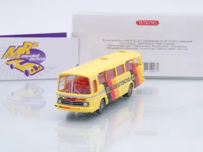 Wiking 0709 03 # Mercedes O 302 Reisebus " WM 1974 - Deutschland Weltmeister " 1:87