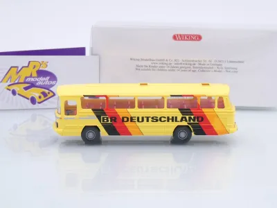 Preview: Wiking 0709 03 # Mercedes O 302 Reisebus " WM 1974 - Deutschland Weltmeister " 1:87