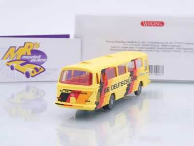 Preview: Wiking 0709 03 # Mercedes O 302 Reisebus " WM 1974 - Deutschland Weltmeister " 1:87