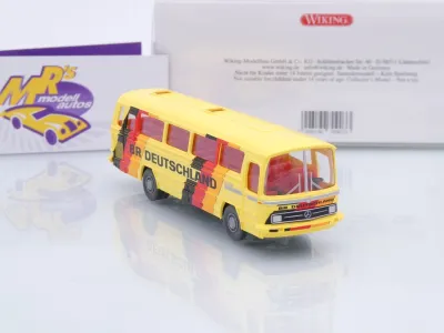 Preview: Wiking 0709 03 # Mercedes O 302 Reisebus " WM 1974 - Deutschland Weltmeister " 1:87