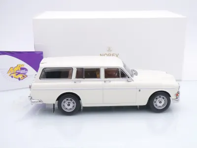 Preview: Norev 188750 # Volvo Amazon 121 4-Türer Break Baujahr 1968 " Perlenweiß " 1:18