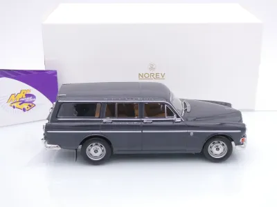 Preview: Norev 188751 # Volvo Amazon 121 4-Türer Break Baujahr 1968 " dunkelgrau " 1:18