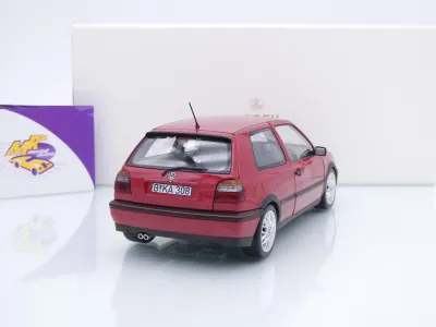Preview: Norev 188418 # Volkswagen VW Golf 3 III GTI Baujahr 1996 rot " 20 Years " 1:18