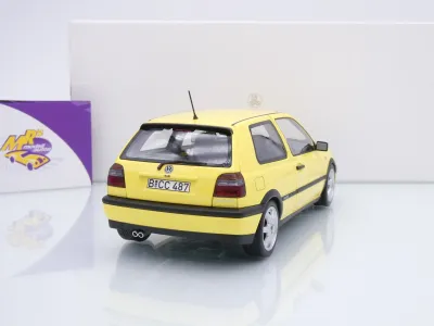 Preview: Norev 188507 # Volkswagen VW Golf 3 III GTI Baujahr 1994 " Concept gelb " 1:18