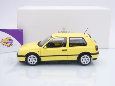 Preview: Norev 188507 # Volkswagen VW Golf 3 III GTI Baujahr 1994 " Concept gelb " 1:18
