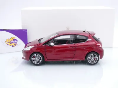 Preview: Norev 184700 # Peugeot 208 GTI Baujahr 2013 " rotmetallic ( Rubis Red ) " 1:18