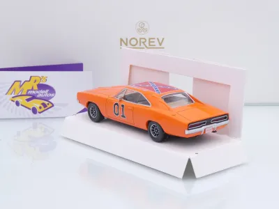 Preview: Norev 950008 # Dodge Charger Baujahr 1969 " Dukes of Hazard - General Lee " 1:43