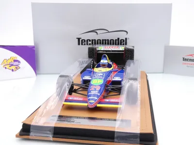 Preview: Tecnomodel TMD18-469C # Larrousse Lola LC88 F1 #29 USA GP 1988 " Yannik Dalmas " 1:18