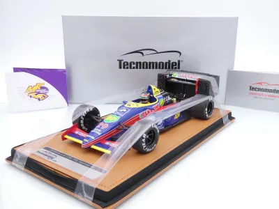 Tecnomodel TMD18-469A # Larrousse Lola LC88 F1 #29 Japan GP 1988 " Aguri Suzuki " 1:18