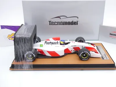 Preview: Tecnomodel TMD18-458B # Footwork FA13 F1 #9 Monaco GP 1992 " Michele Alboreto " 1:18