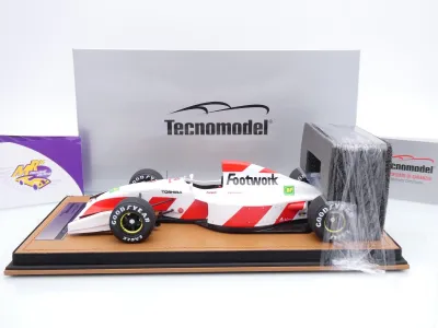 Preview: Tecnomodel TM18-375B # Footwork FA13 F1 #9 Monaco GP 1992 " Michele Alboreto " 1:18