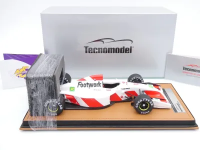 Preview: Tecnomodel TM18-375C # Footwork FA13 F1 #10 Belgien GP 1992 " Aguri Suzuki " 1:18