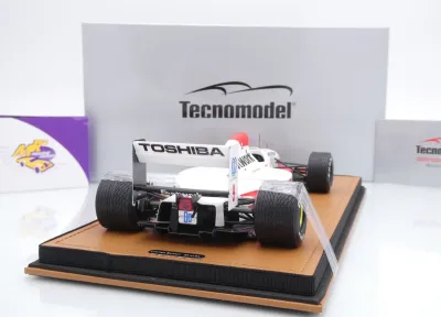 Preview: Tecnomodel TM18-375D # Footwork FA13 F1 #9 Belgien GP 1992 " Michele Alboreto " 1:18