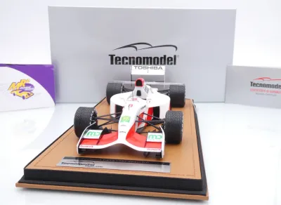 Preview: Tecnomodel TM18-375D # Footwork FA13 F1 #9 Belgien GP 1992 " Michele Alboreto " 1:18