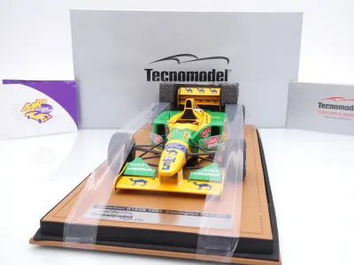 Preview: Tecnomodel TM18-377D # Benetton B193B F1 #5 Europa GP 1993 " Michael Schumacher " 1:18