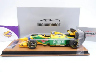 Preview: Tecnomodel TM18-377B # Benetton B193B F1 #5 Ungarn GP 1993 " Michael Schumacher " 1:18
