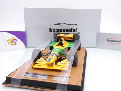 Preview: Tecnomodel TM18-377B # Benetton B193B F1 #5 Ungarn GP 1993 " Michael Schumacher " 1:18